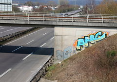 Graffiti Bombing - Photo by fragil - ANC
