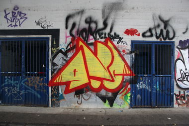 Graffiti Wall - Photo by fragil - ANC