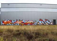 Graffiti Bombing - Photo by fragil - IMC, ANC, IMC