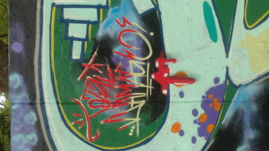 Graffiti Wall - Photo by freakazoid