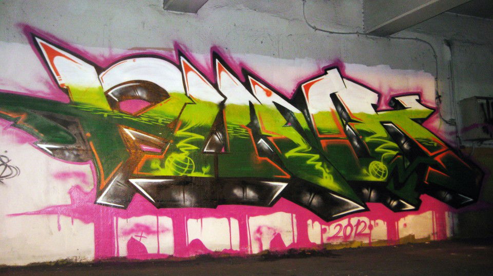 Graffiti Wall - Photo by freaks