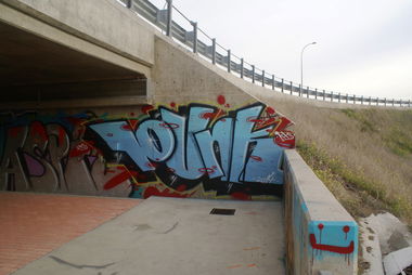 Graffiti Wall - Photo by freaks - punk, Nicosia, freaks (2014)