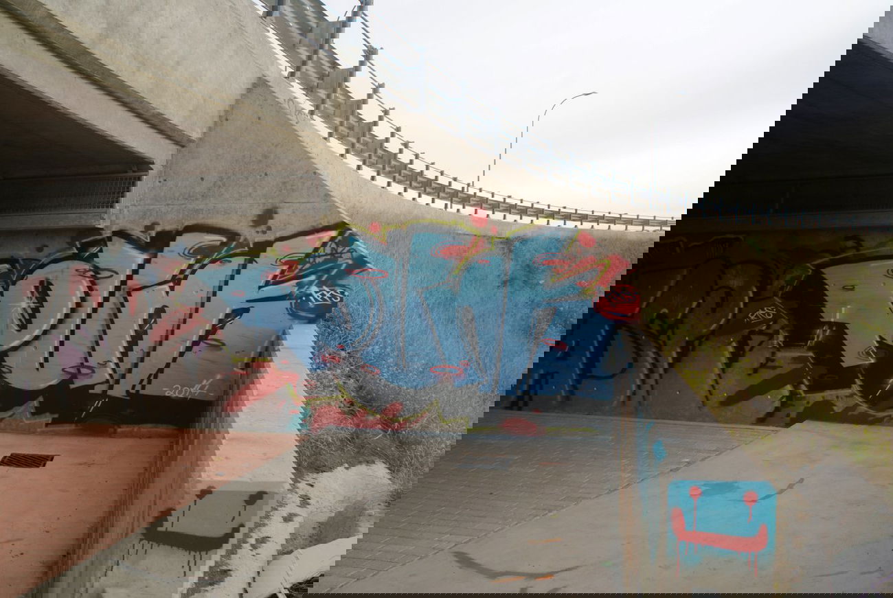 Graffiti Wall - Photo by freaks - punk, Nicosia, freaks (2014)