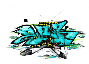 Graffiti Wall - Photo by freaks - Stoned, Punk, Known