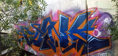 Graffiti Wall in Toronto - Photo by freaks - Punk, Fck, styles (2015)
