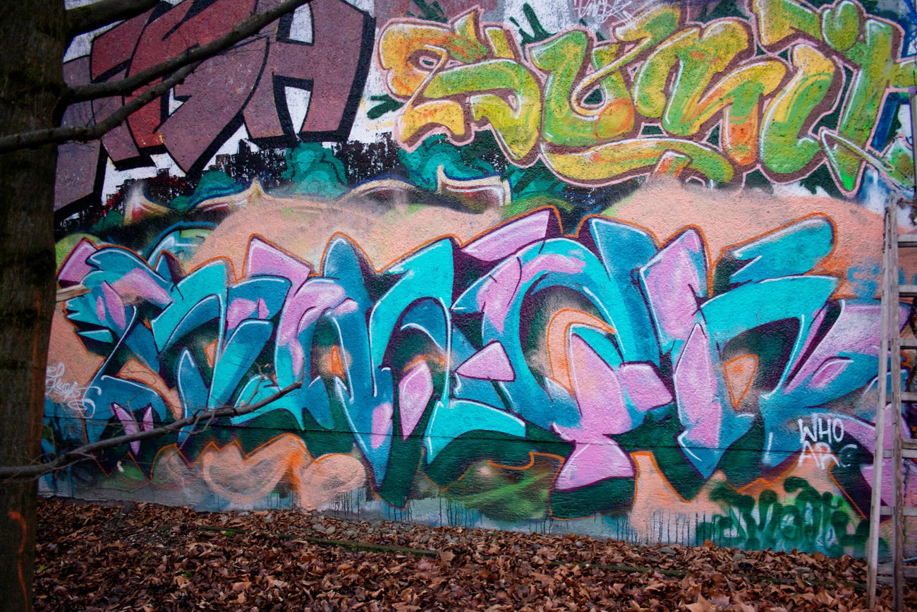 Graffiti Wall - Photo by freddybongo (2016)