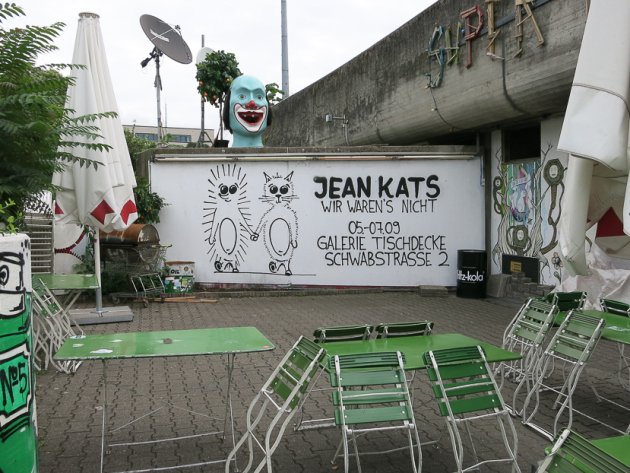 Graffiti Wall in Stuttgart - Photo by frederick2000 - JEAN, KATS, WIR (2014)