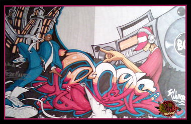 Graffiti Sketch - Photo by freehand88 - street, freehand, 88 (2013)
