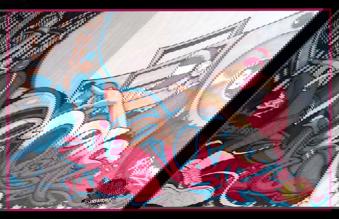 Graffiti Sketch - Photo by freehand88 - street, freehand, 88 (2013)