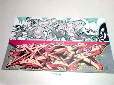 Graffiti Sketch - Photo by freehand88 - freehand, 88, blackbook (2012)