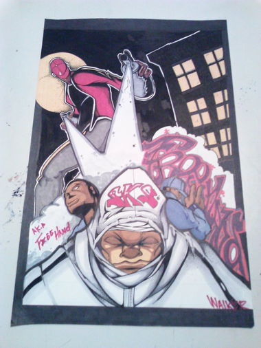 Graffiti Sketch - Photo by freehand88 - street, art, graffiti (2013)