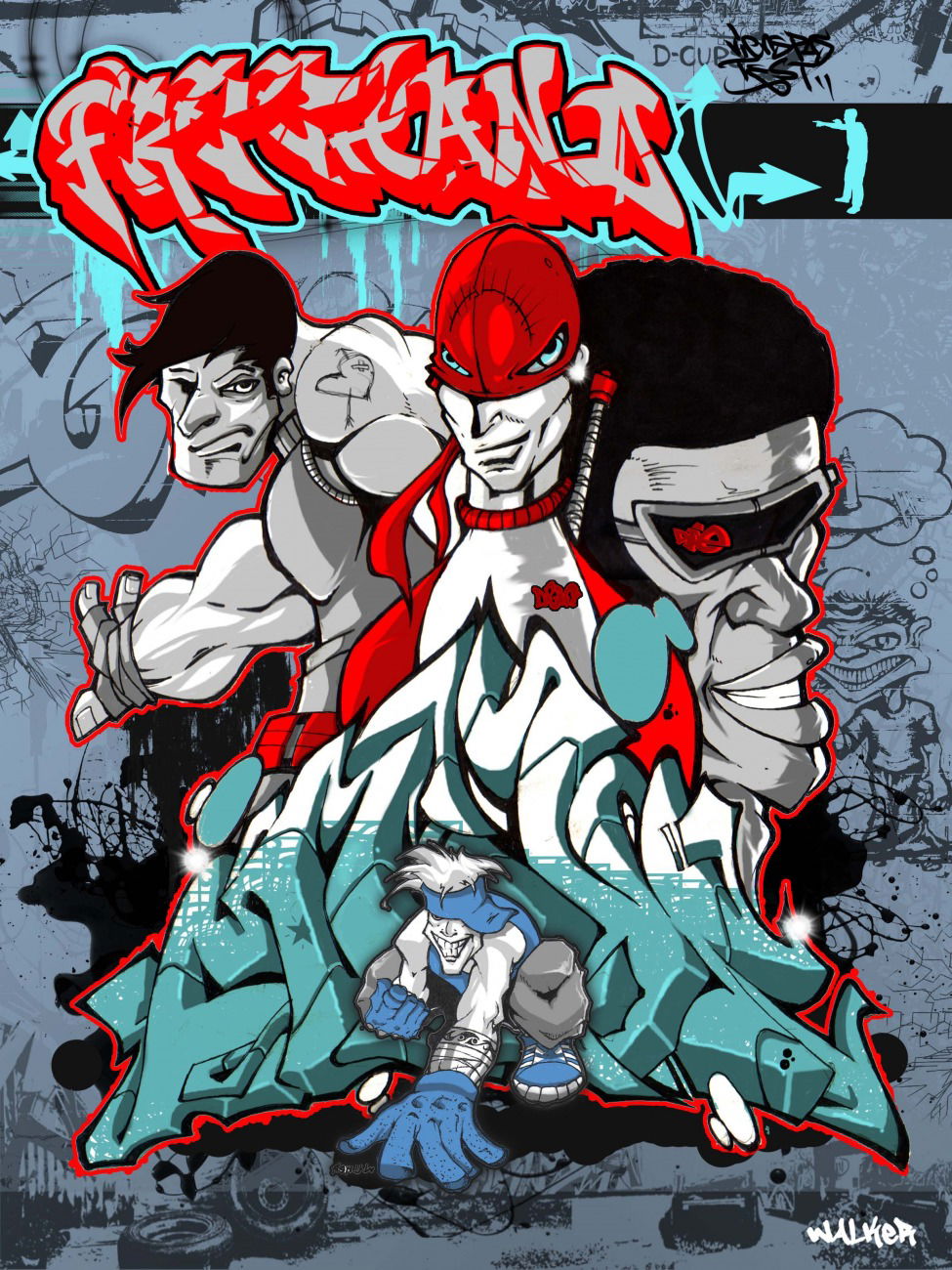 Graffiti Artwork - Photo by freehand88 (2014)