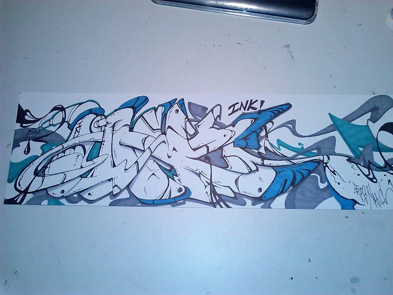 Graffiti Sketch in United States - Photo by freehand88 - ink, marker, freehand (2015)