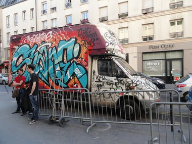 Graffiti Wall - Photo by freightkilla - shane, odv, paris