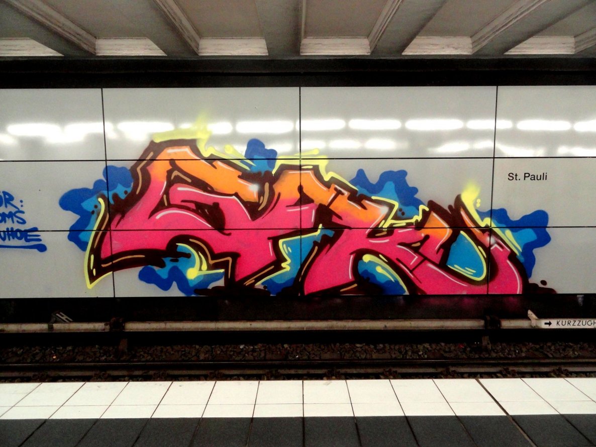 Graffiti Wall - Photo by freightkilla - GFK, hamburg, graffiti