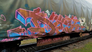 Graffiti Train - Photo by freightkilla - ?, 69ers, graffiti