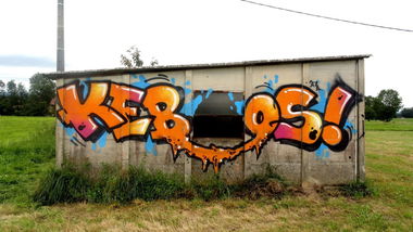 Graffiti Wall - Photo by freightkilla - kebos, graffiti, graff (2014)