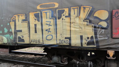 Graffiti Train - Photo by freightkilla