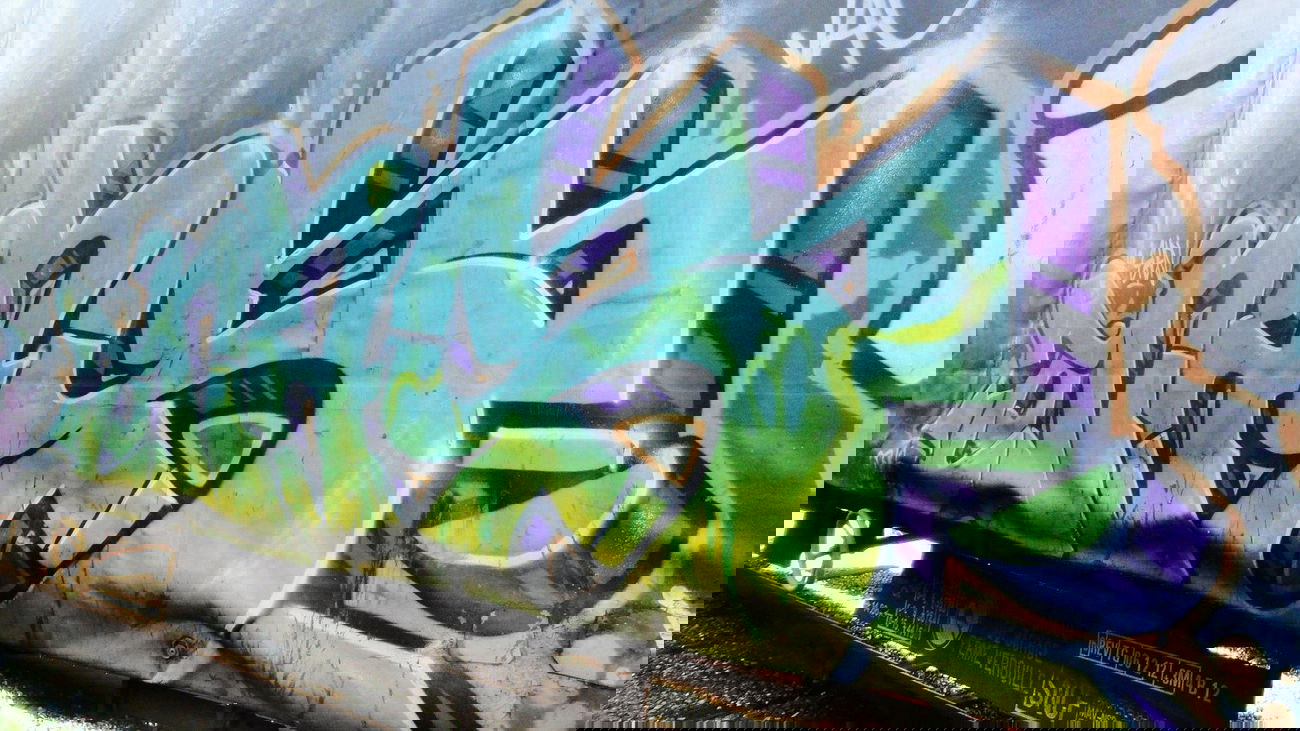 Graffiti Train - Photo by freightkilla - NAS, graff, graffiti