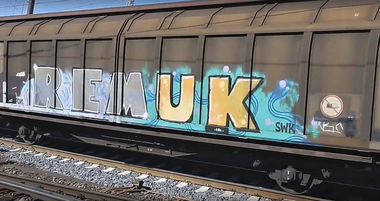 Graffiti Train in Česko - Photo by freightraffic - remuk, fr8, freight (2016)
