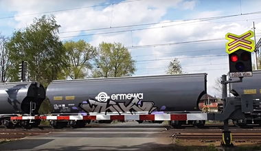 Graffiti Train in Česko - Photo by freightraffic - thik, fr8, fret (2017)