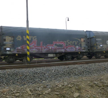 Graffiti Train in Česko - Photo by freightraffic - stero, freight (2017)