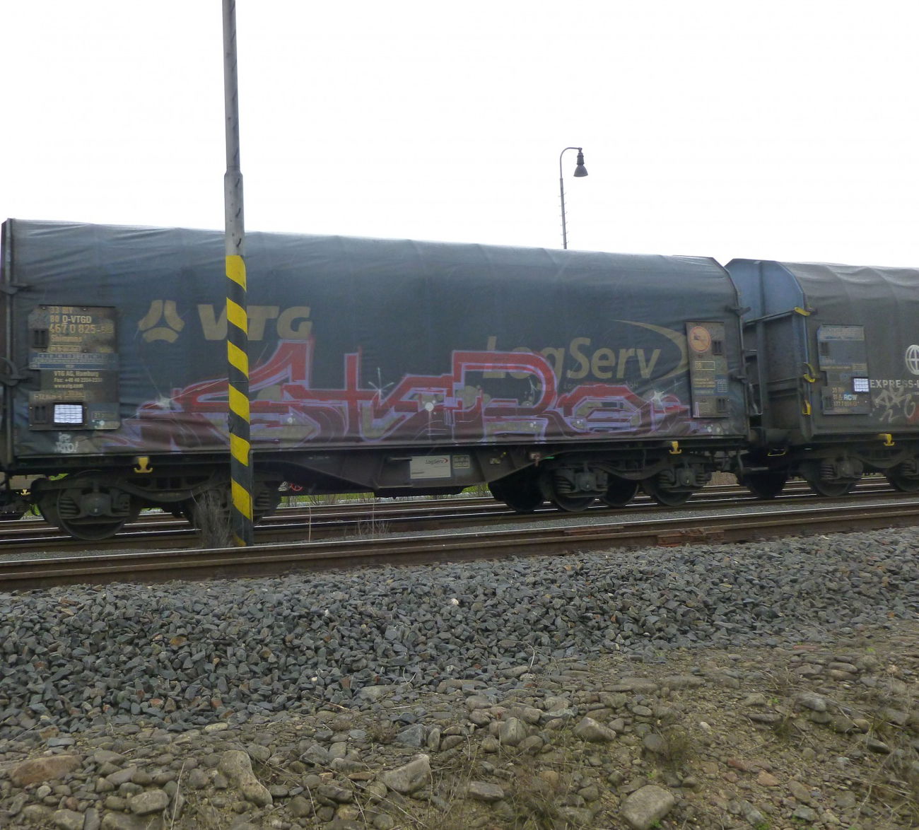 Graffiti Train in Česko - Photo by freightraffic - stero, freight (2017)