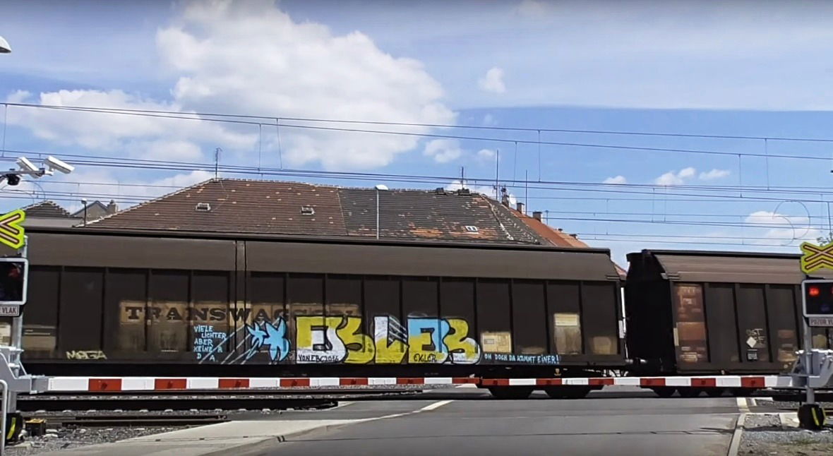 Graffiti Train in Česko - Photo by freightraffic - ekleb, transwagon, fr8 (2016)