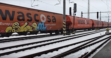 Graffiti Train in Česko - Photo by freightraffic - slam, freight, fret (2017)