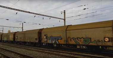 Graffiti Train in Česko - Photo by freightraffic - vist, wikd, cargo (2015)