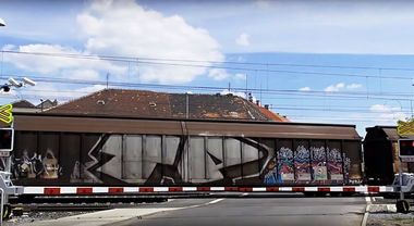 Graffiti Train in Česko - Photo by freightraffic - tp, t2b, freight (2016)