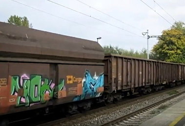 Graffiti in Česko - Photo by freightraffic - freight, cargo, fr8 (2016)