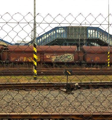 Graffiti Train in Ostrava - Photo by freightraffic - epiks, freight, fr8