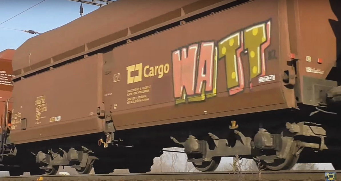 Graffiti Train in Česko - Photo by freightraffic - watt, cargo, fret