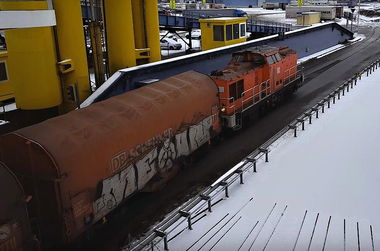 Graffiti Wall in Rostock - Photo by freightraffic - meon, freight, fr8 (2016)