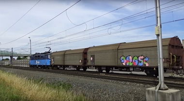 Graffiti Train in Česko - Photo by freightraffic - hagss, freight, fr8 (2016)