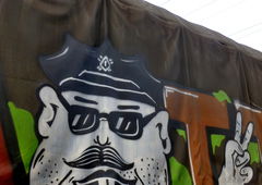 Graffiti Train in Česko - Photo by freightraffic - police, man, fr8 (2017)