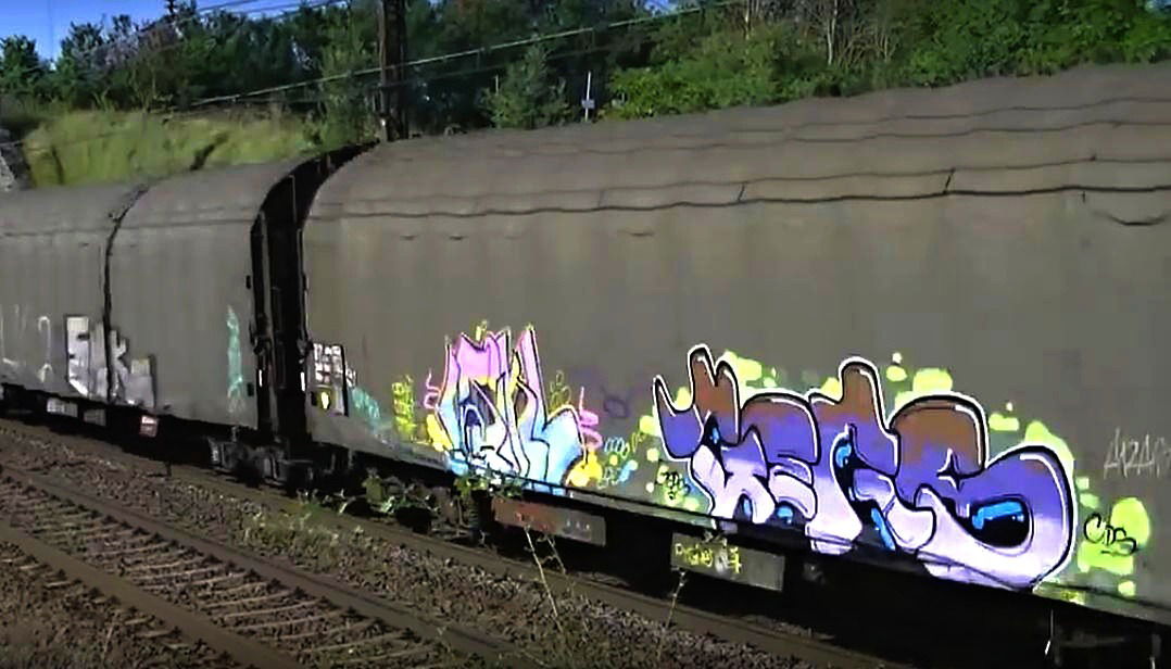 Graffiti Wall in Gemeinde ravelsbach - Photo by freightraffic - fret, fr8, freight (2016)