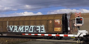 Graffiti Train in Česko - Photo by freightraffic - vampo, 73, fret (2016)