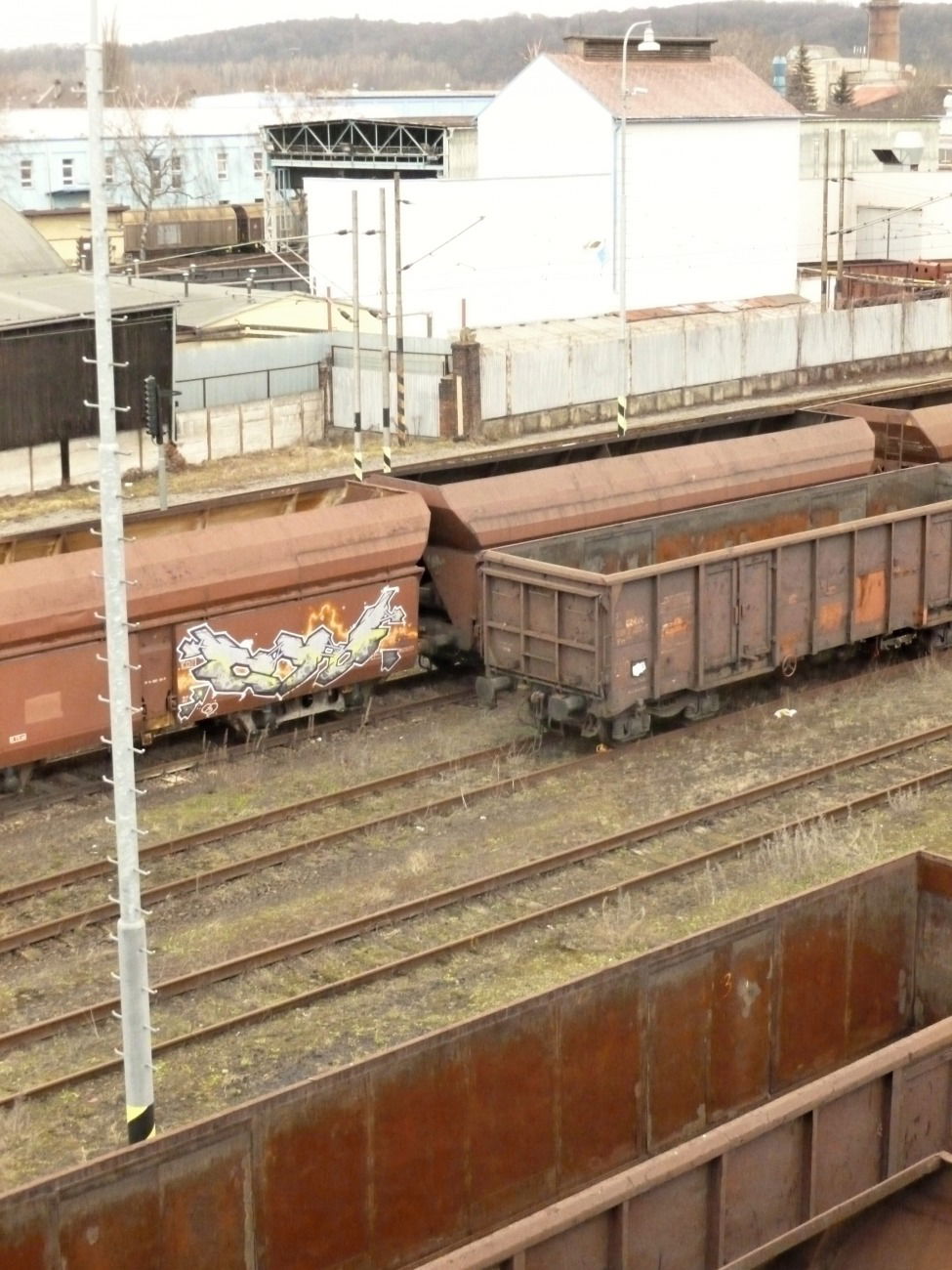 Graffiti Train in Ostrava - Photo by freightraffic - cyo, freight, fr8 (2013)
