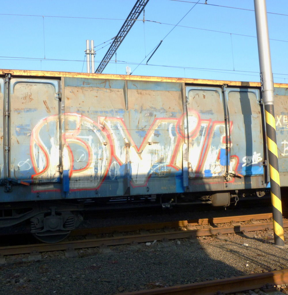 Graffiti Train in Česko - Photo by freightraffic - sovie, freight, fr8