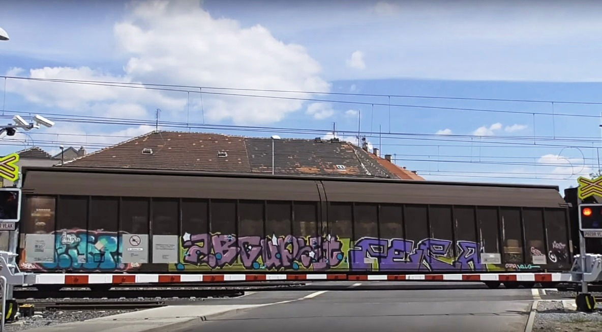 Graffiti Train in Česko - Photo by freightraffic - zbcupset, pera, freight (2016)