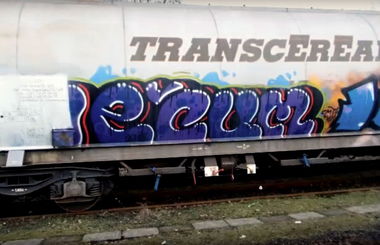 Graffiti Train in Katovice - Photo by freightraffic - freight, fret, fr8 (2017)