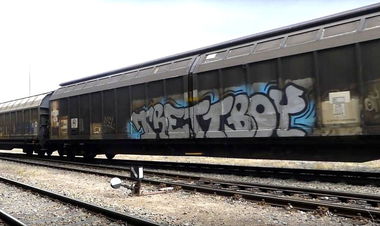 Graffiti Train in Drážďany - Photo by freightraffic - trettboy, fr8, freight (2016)