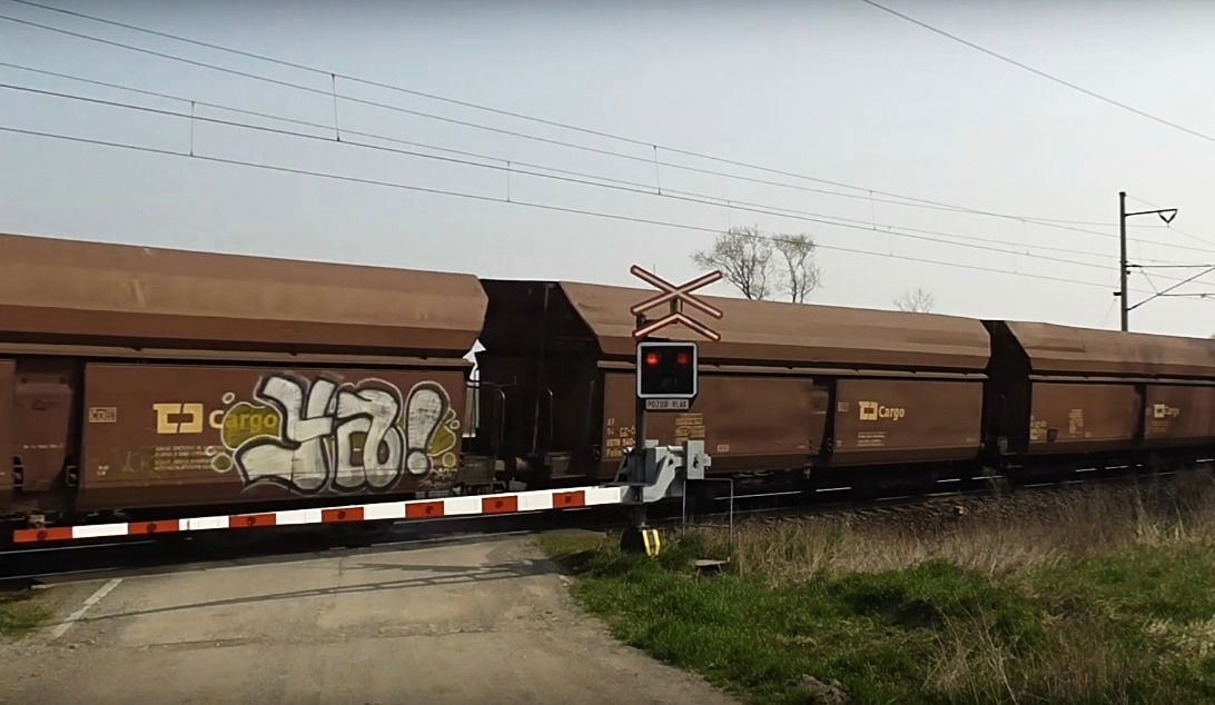 Graffiti Train in Dětmarovice - Photo by freightraffic - ya, fret, vlak (2014)