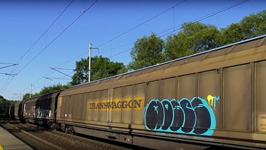 Graffiti Train in Česko - Photo by freightraffic - moses, freight, fr8 (2016)