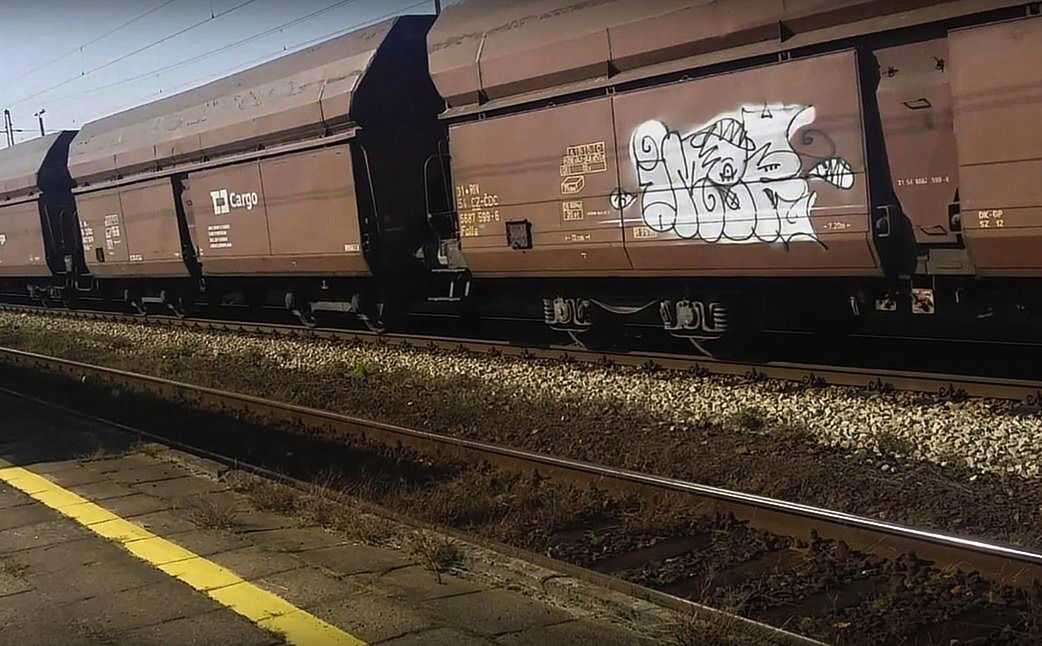 Graffiti Wall in Ostrava - Photo by freightraffic - imer, freight, fr8 (2016)