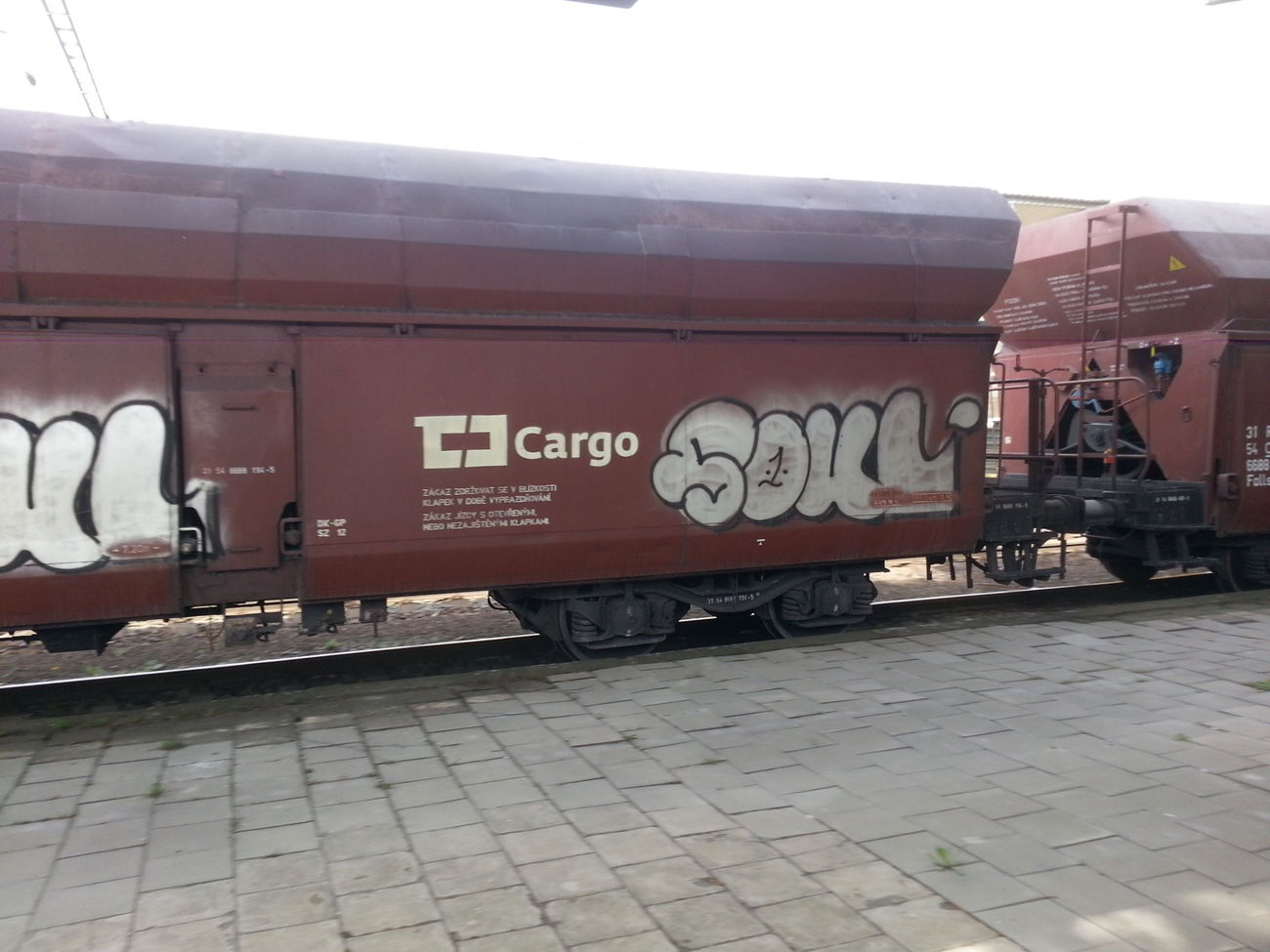 Graffiti Wall in Ostrava - Photo by freightraffic - soul, freight (2016)