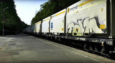 Graffiti Train in Polsko - Photo by freightraffic - polm, innofreight, fr8 (2016)