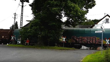 Graffiti Train in Německo - Photo by freightraffic - stero, fr8, freight (2016)